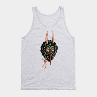 Krampus devil face Tank Top